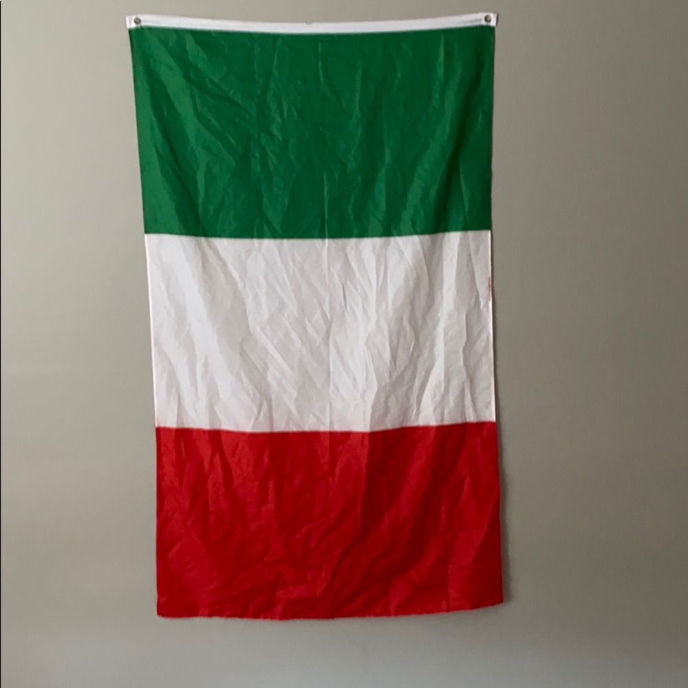 Italian Flag 3” by 5”